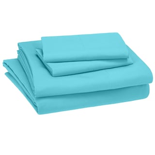 Foto 1 | Juego De Sabanas Microfibra Frescas Y Antiarrugas Azul Pastel Matrimonial Kyuden Home