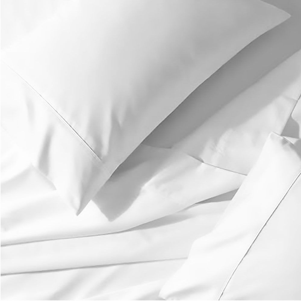 Foto 4 pulgar | Juego De Sabanas Tacto Algodón Suaves Y Duraderas Blanco Matrimonial Kyuden Home