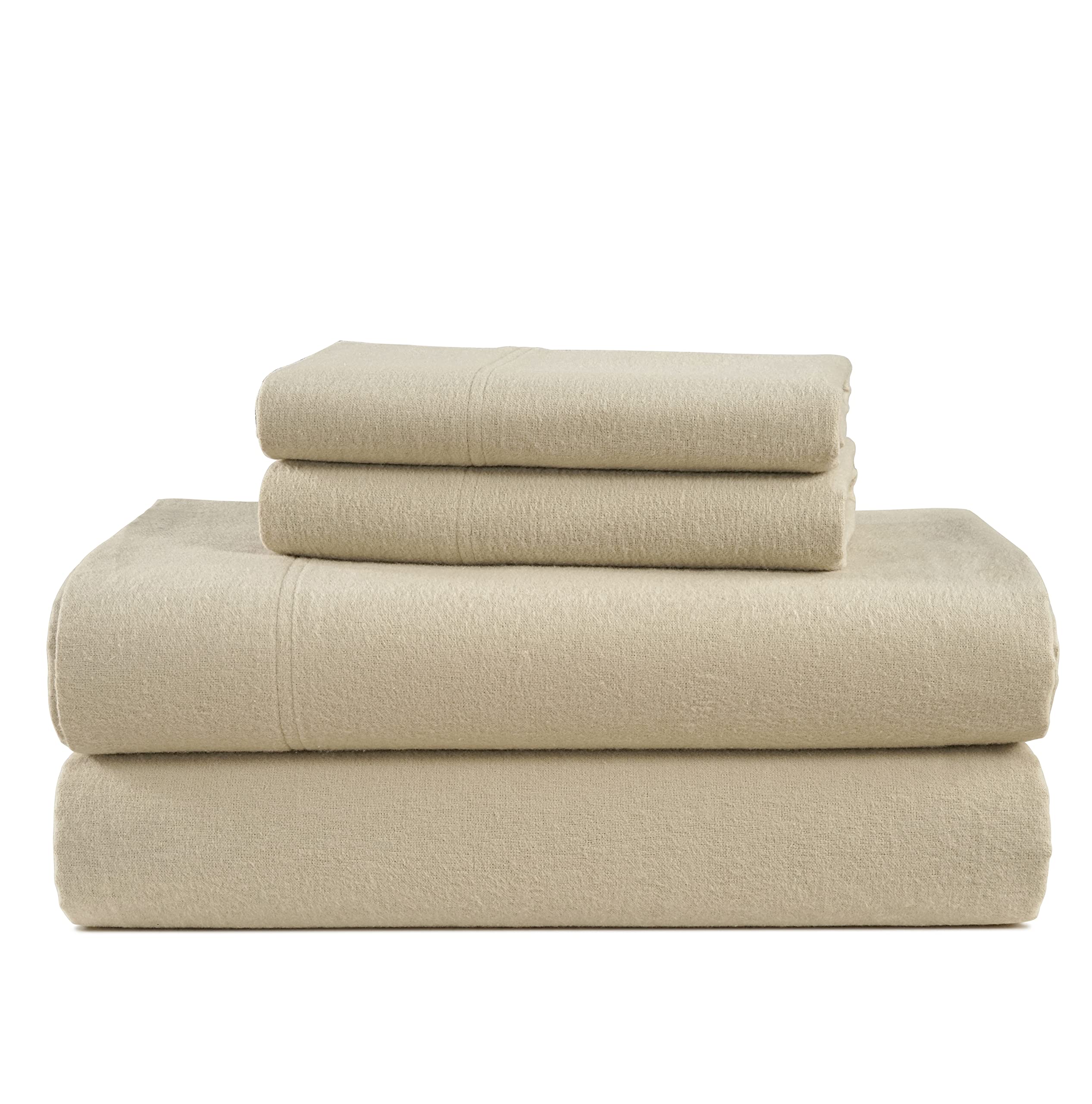 Juego De Sábanas De Franela Lane Linen 100% Algodón California King - Venta Internacional.