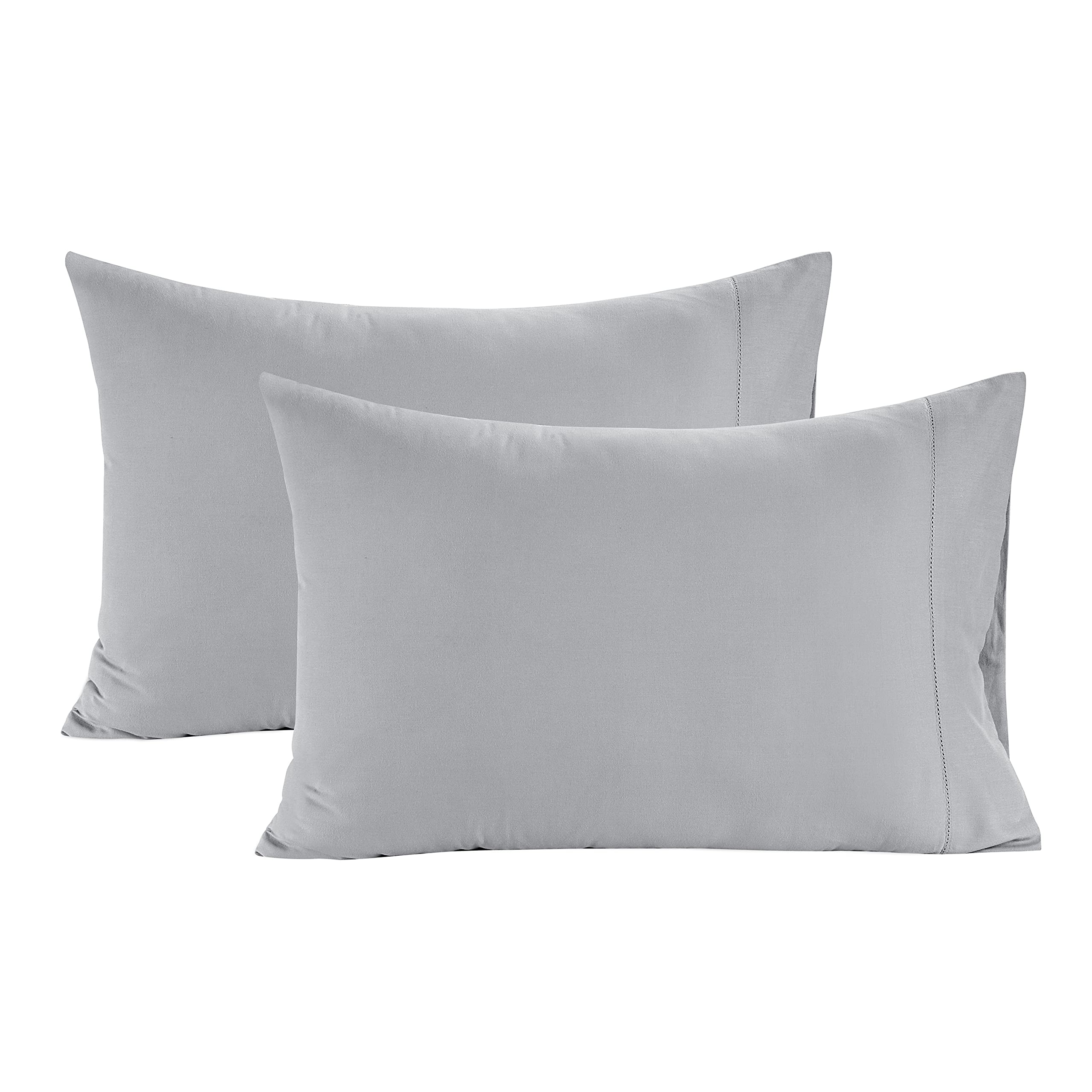 Foto 1 | Fundas De Almohada Lane Linen Lane Linen 100% Algodón Orgánico King - Venta Internacional.