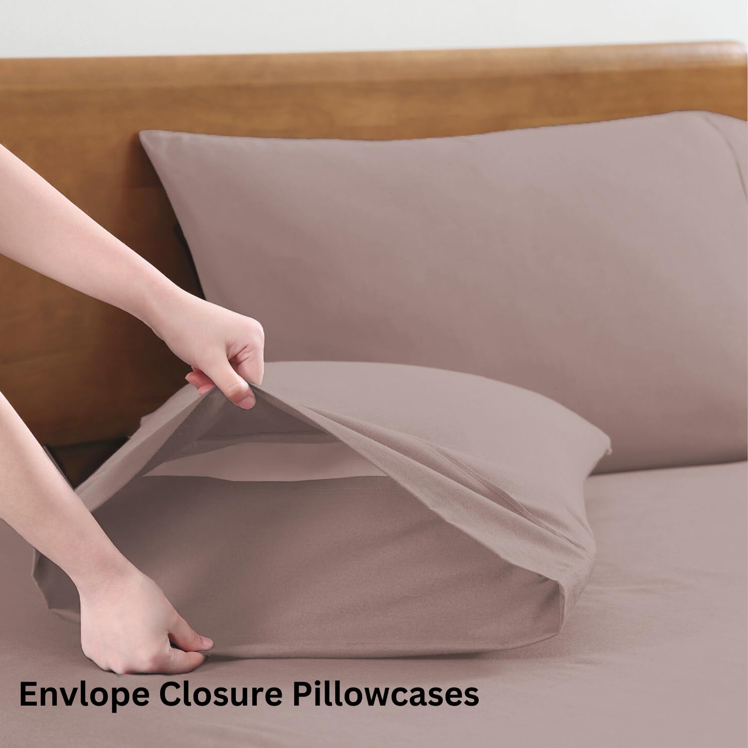 Foto 6 | Sábanas Lane Linen 100% Algodón Orgánico Twin Lilac - Venta Internacional.