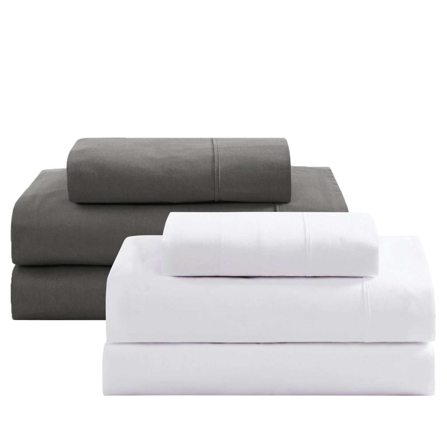 Foto 1 | Juego De Sábanas Lane Linen 100% Algodón Orgánico Blanco Twin Xl - Venta Internacional.
