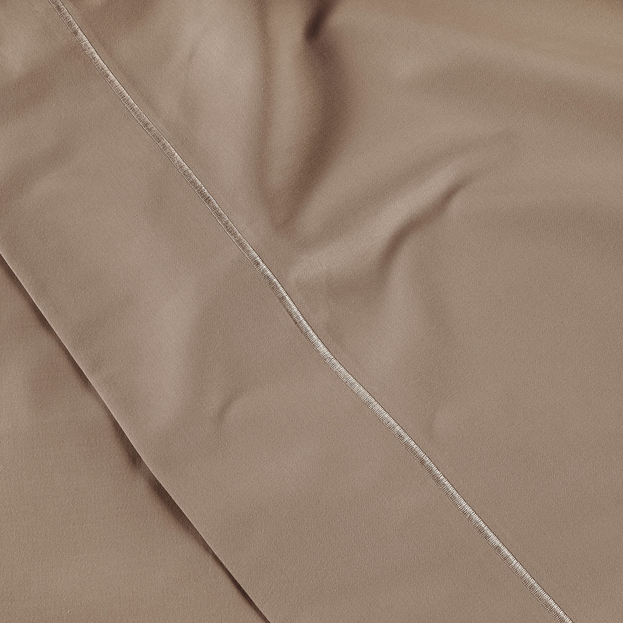 Foto 7 | Juego De Sábanas Lane Linen, 100% Algodón Egipcio, 1000 Hilos, Doble Color Topo - Venta Internacional.