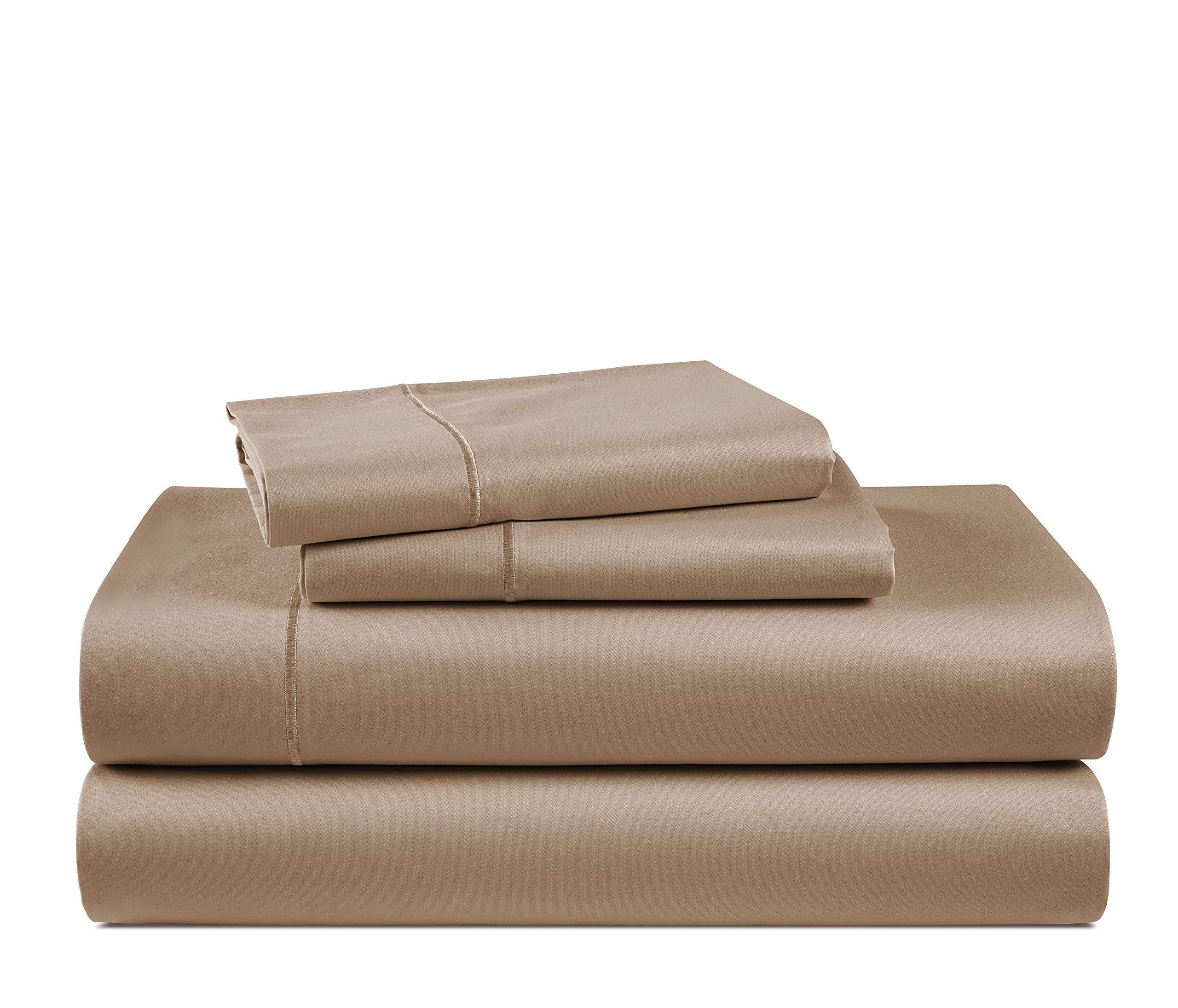 Sábanas Lane Linen 100% Algodón Egipcio 1000 Hilos King Taupe - Venta Internacional.