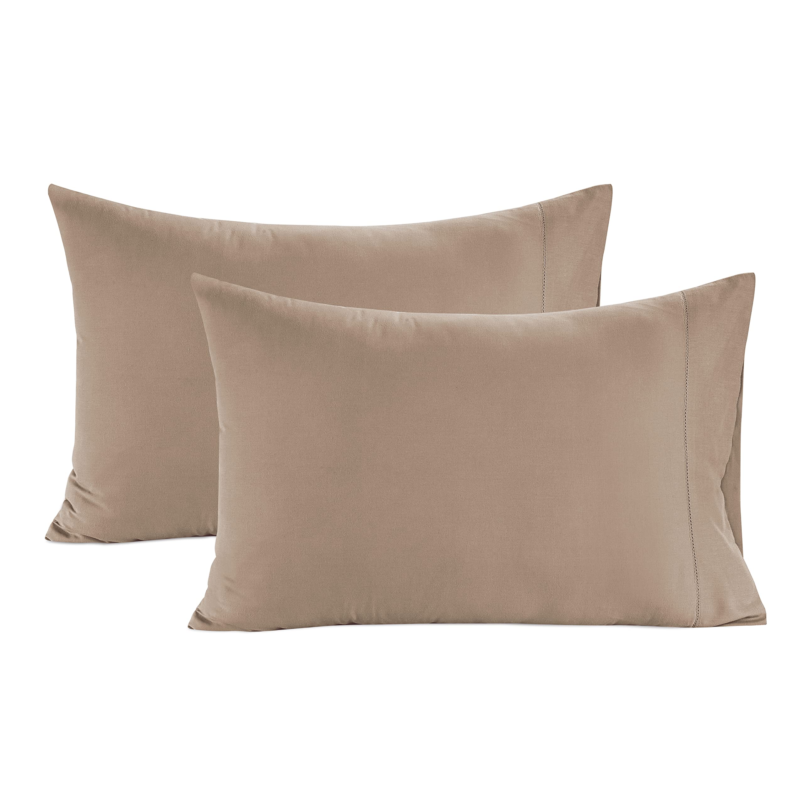 Foto 2 | Fundas De Almohada Lane Linen 100% Algodón Orgánico Tamaño King Size (50 X 90 Cm) - Venta Internacional.