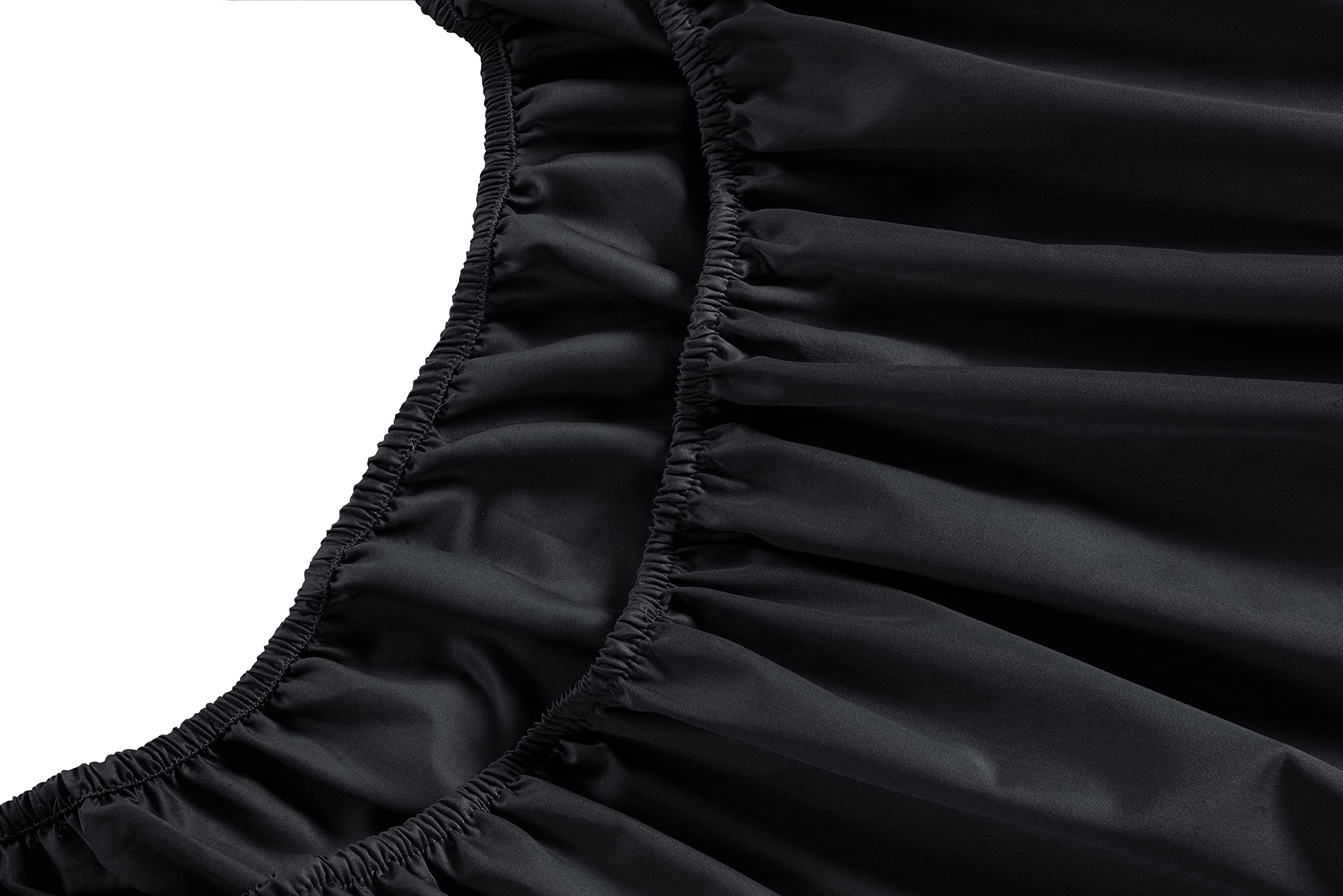 Foto 5 | Sábanas Lane Linen, Tamaño Queen, 450 Hilos, 100% Algodón, Color Negro - Venta Internacional.