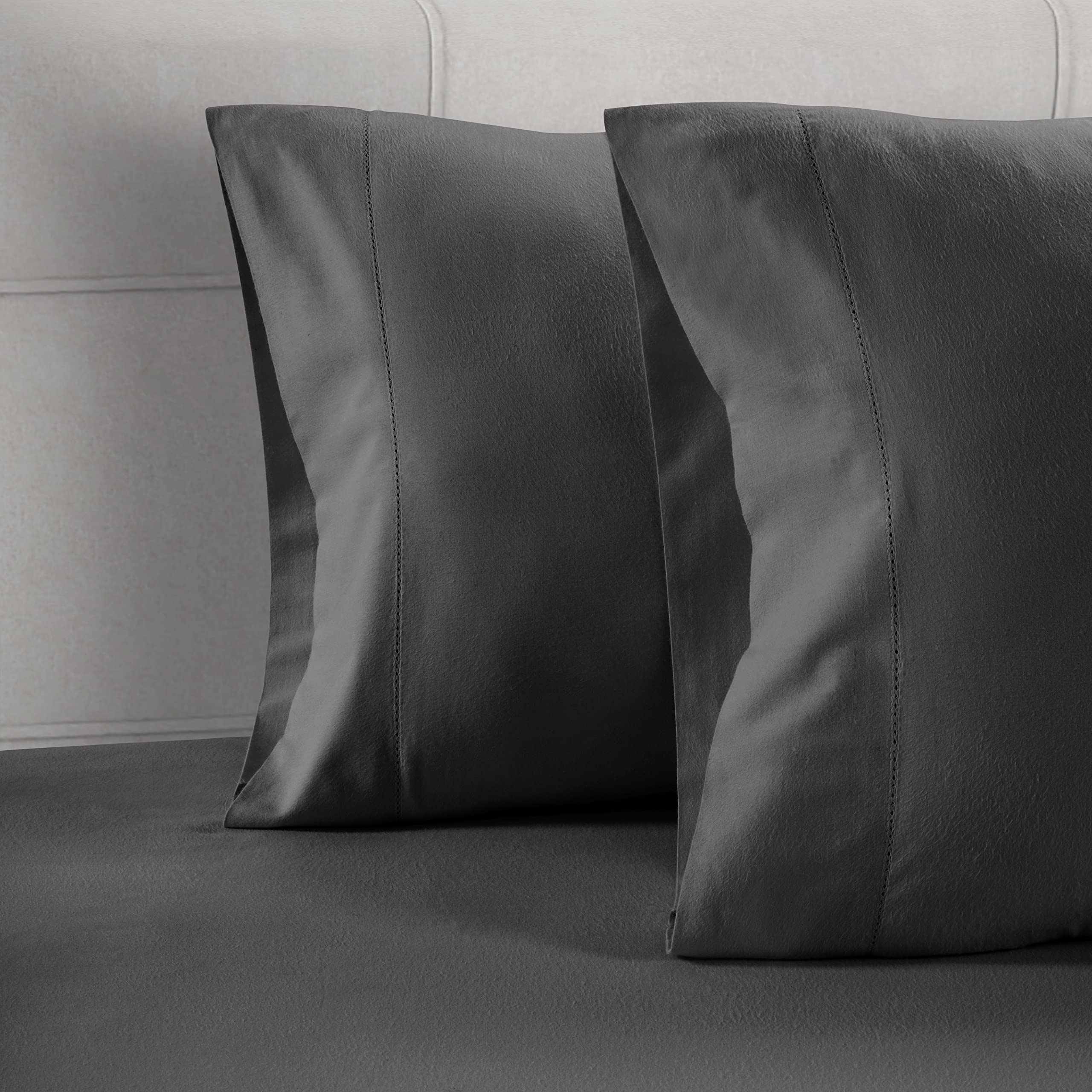 Foto 5 pulgar | Fundas De Almohada Lane Linen, 100% Algodón Orgánico, Tamaño King X2 - Venta Internacional.