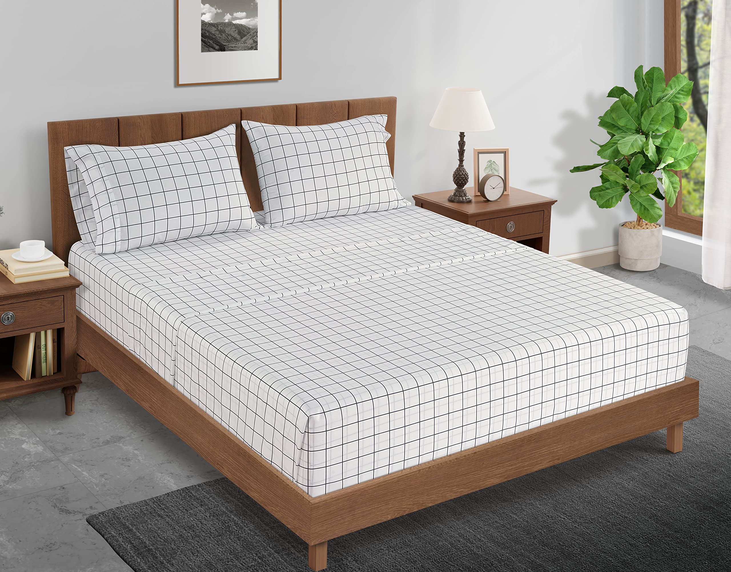 Foto 2 | Sábana Bajera Ajustable Lane Linen Twin Xl, 100% Algodón Orgánico - Venta Internacional.