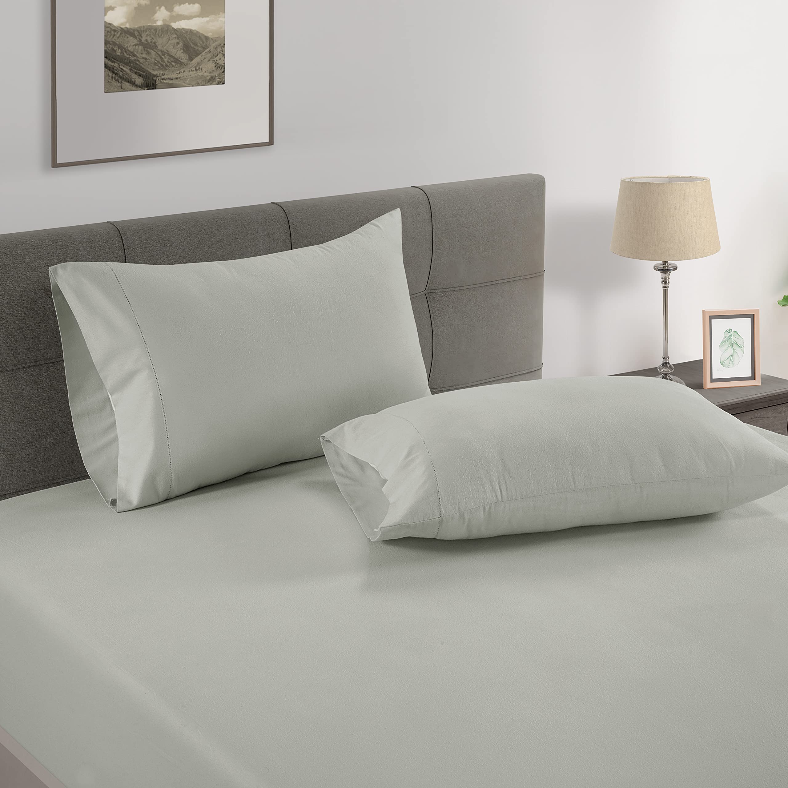 Foto 4 pulgar | Sábana Bajera Lane Linen King Size, 100% Algodón Orgánico Mineral - Venta Internacional.