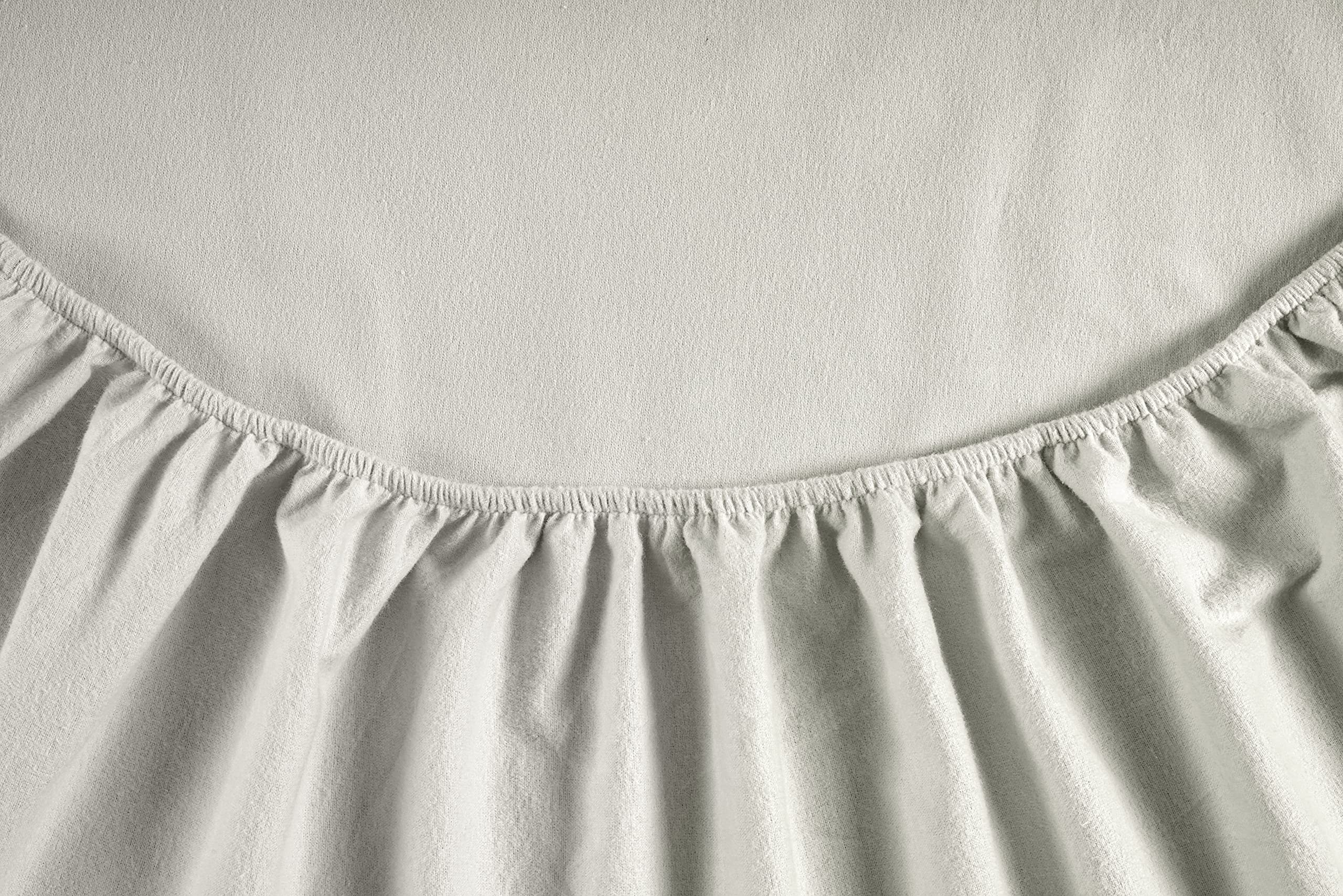 Foto 4 | Juego De Sábanas De Franela Lane Linen, 100% Algodón, Tamaño King, Mineral - Venta Internacional.