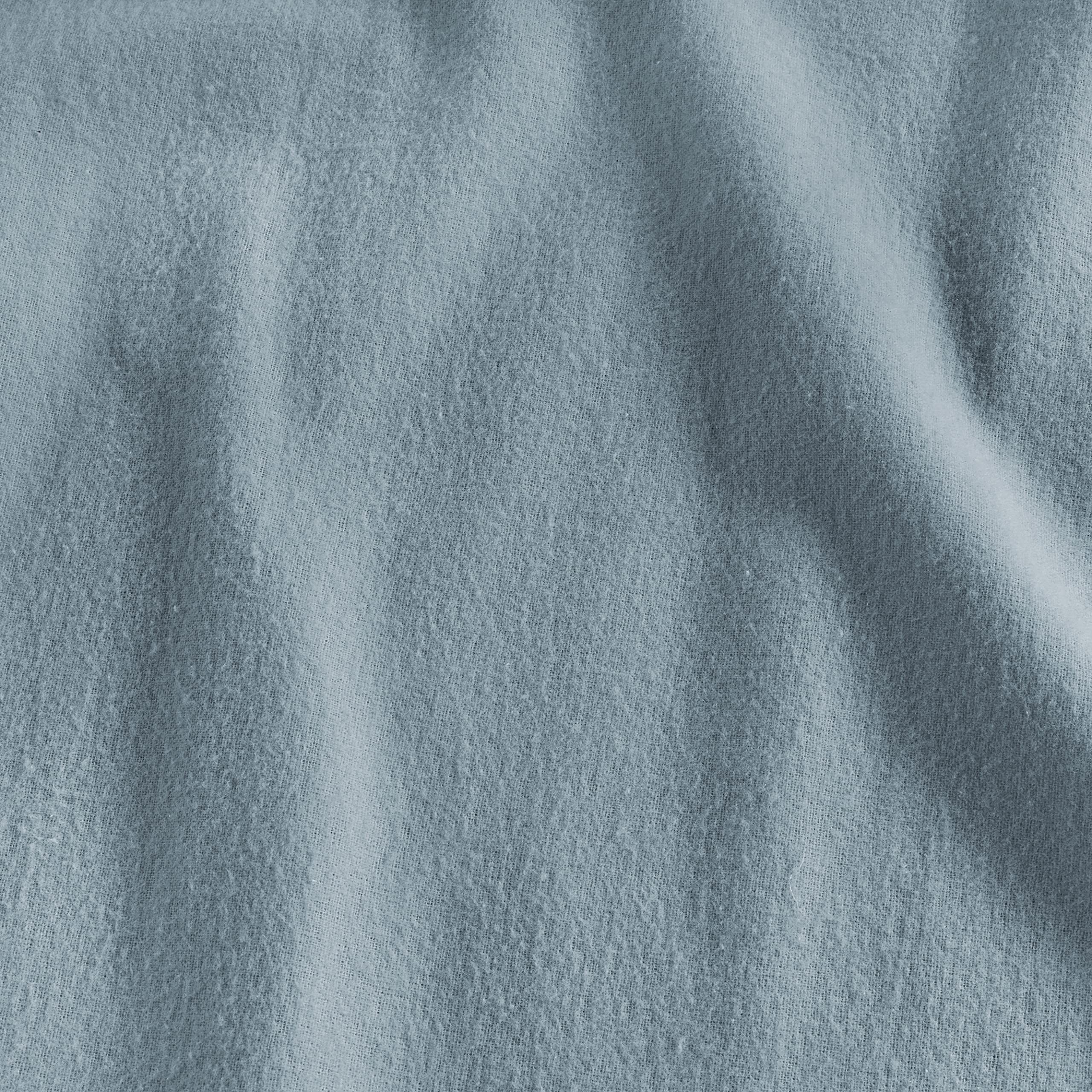 Foto 6 | Juego De Sábanas De Franela Lane Linen, 100% Algodón, Color Azul Francés - Venta Internacional.