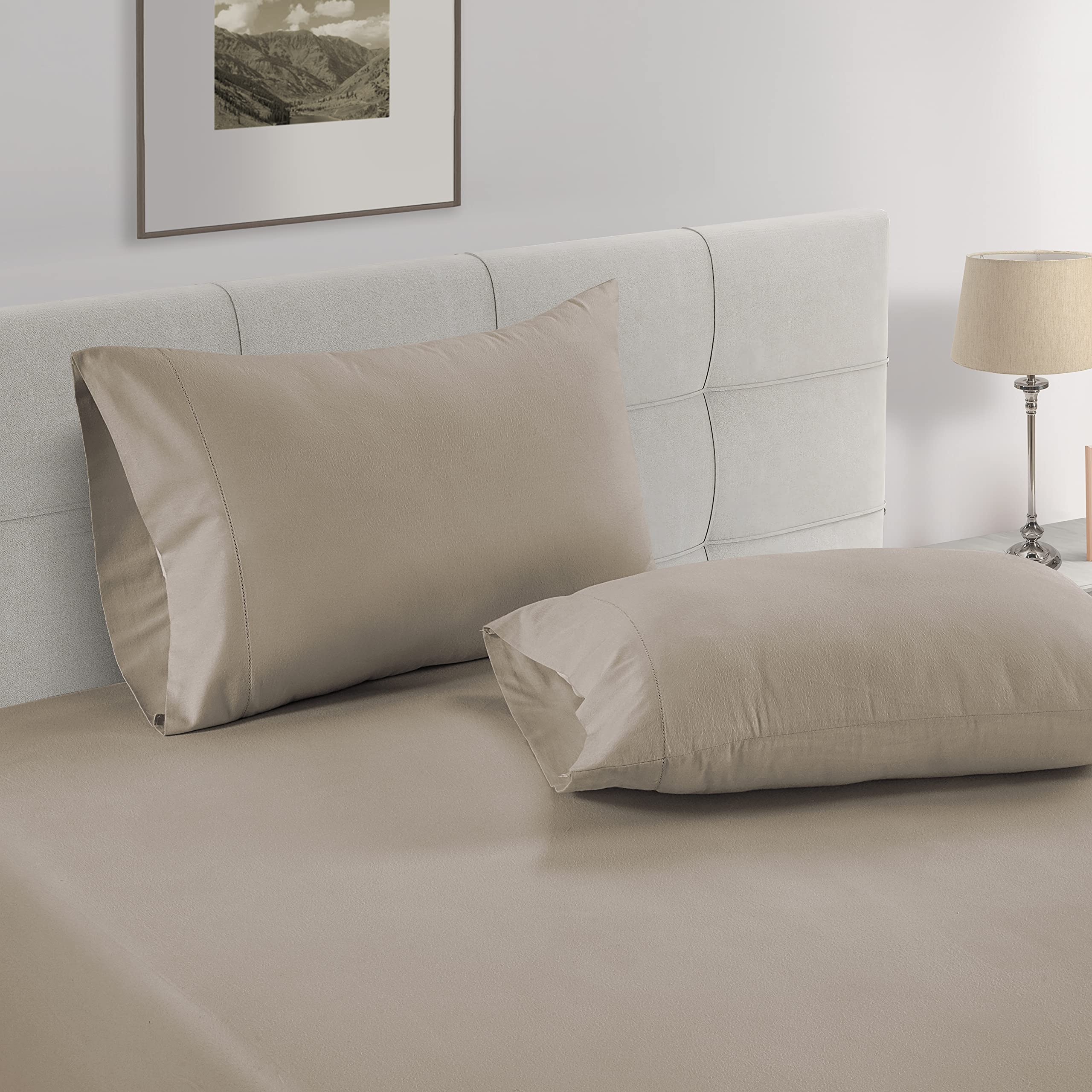 Foto 4 pulgar | Sábana Bajera Lane Linen Queen, 100% Algodón Orgánico - Venta Internacional.