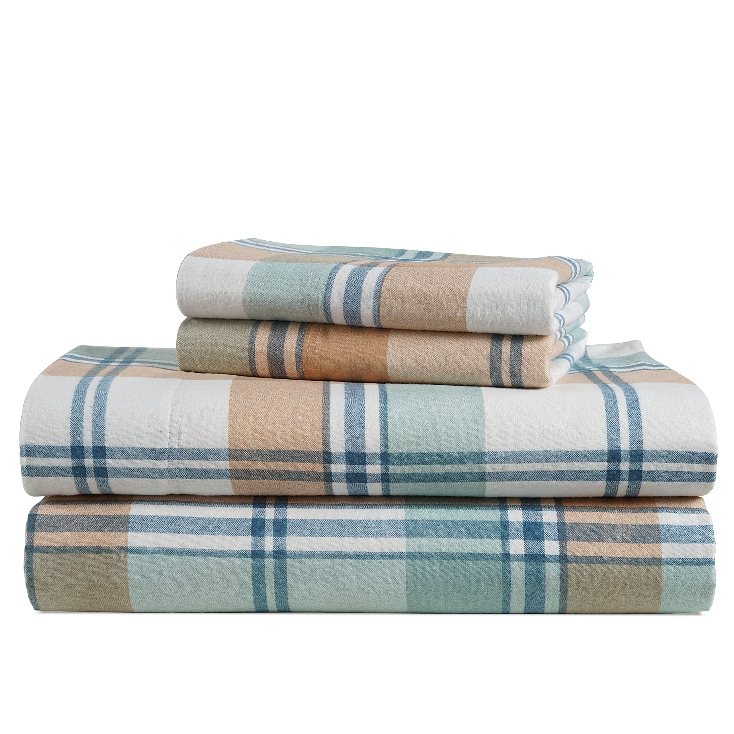 Juego De Sábanas De Franela Lane Linen 100% Algodón California King - Venta Internacional.