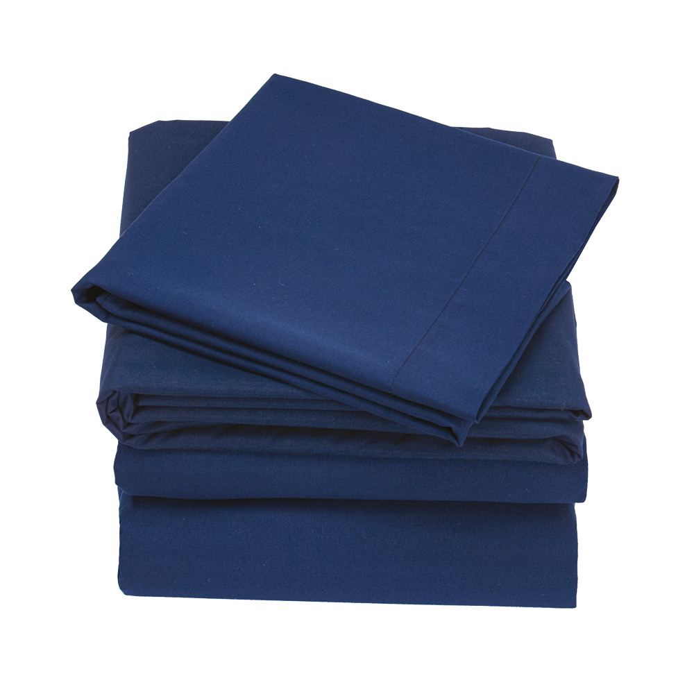 Juego Sábanas Suavitec Plus Concord King Size Navy