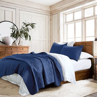 Foto 1 | Set De Edredón Horimote Home 100% Algodón Tamaño Queen Size Azul Marino - Venta Internacional.