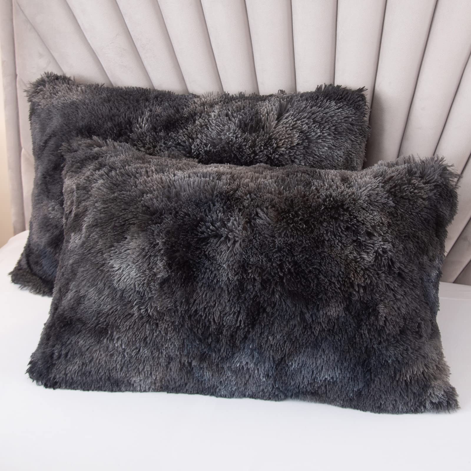 Foto 6 pulgar | Juego De Funda De Edredón Emme Luxury Fuzzy Queen Size Fluffy Comforte - Venta Internacional.