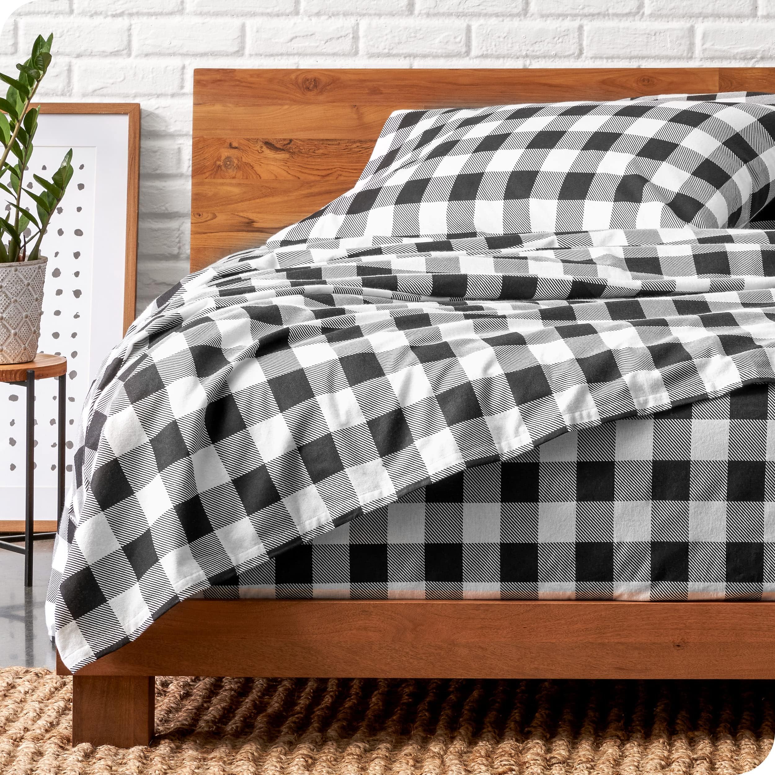Foto 1 | Juego De Sábanas Bare Home De Franela 100% Algodón, Tamaño Twin Xl - Venta Internacional.