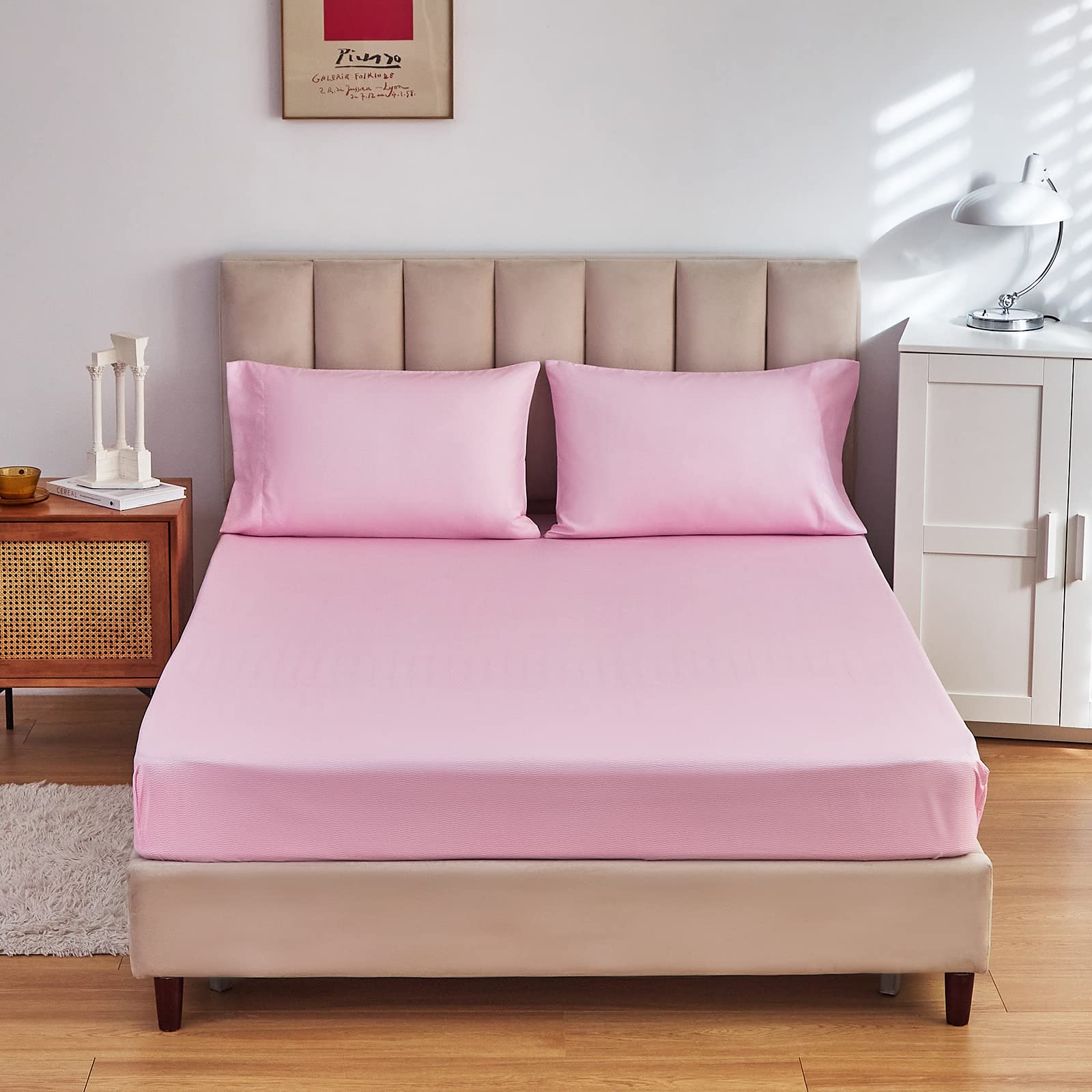 Foto 8 pulgar | Juego De Sábanas Bed In A Bag Uozzi Bedding Con Forma De Flor, Tamaño King - Venta Internacional.