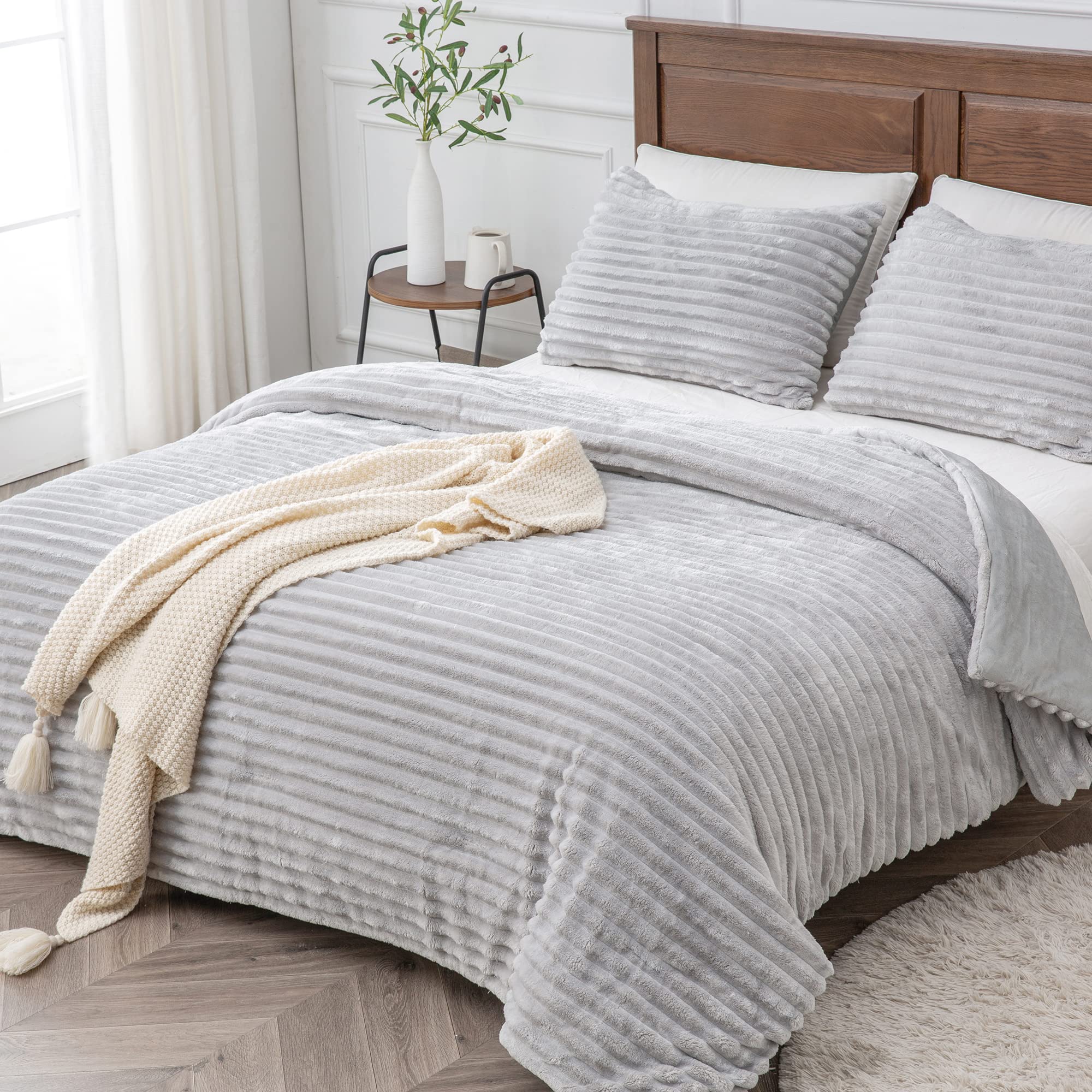 Foto 3 | Juego De Edredón Bedelite Fleece Twin, Supersuave Y Cálido - Venta Internacional.