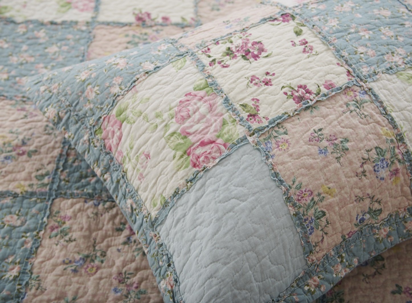 Foto 4 | Juego De Ropa De Cama Chezmoi Collection Abbi De 3 Piezas Shabby Chic Quee - Venta Internacional.