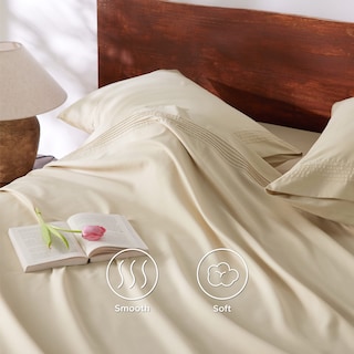 Foto 6 | Juego De Sábanas Bedsure Deep Pocket Queen Con Capacidad Para Absorber La Humedad - Venta Internacional.