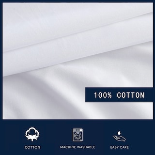 Foto 4 | Juego De Sábanas De Algodón Nautica Cool & Crisp (color Blan - Venta Internacional.