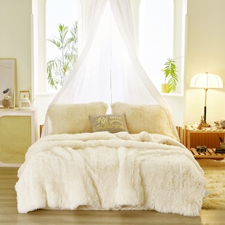 Foto 3 | Juego de Edredón Uozzi Bedding de Piel Sintética Shaggy Queen 3 Piezas - Venta Internacional