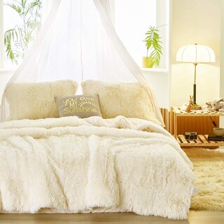 Foto 5 | Juego de Edredón Uozzi Bedding de Piel Sintética Shaggy Queen 3 Piezas - Venta Internacional