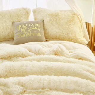 Foto 7 | Juego de Edredón Uozzi Bedding de Piel Sintética Shaggy Queen 3 Piezas - Venta Internacional