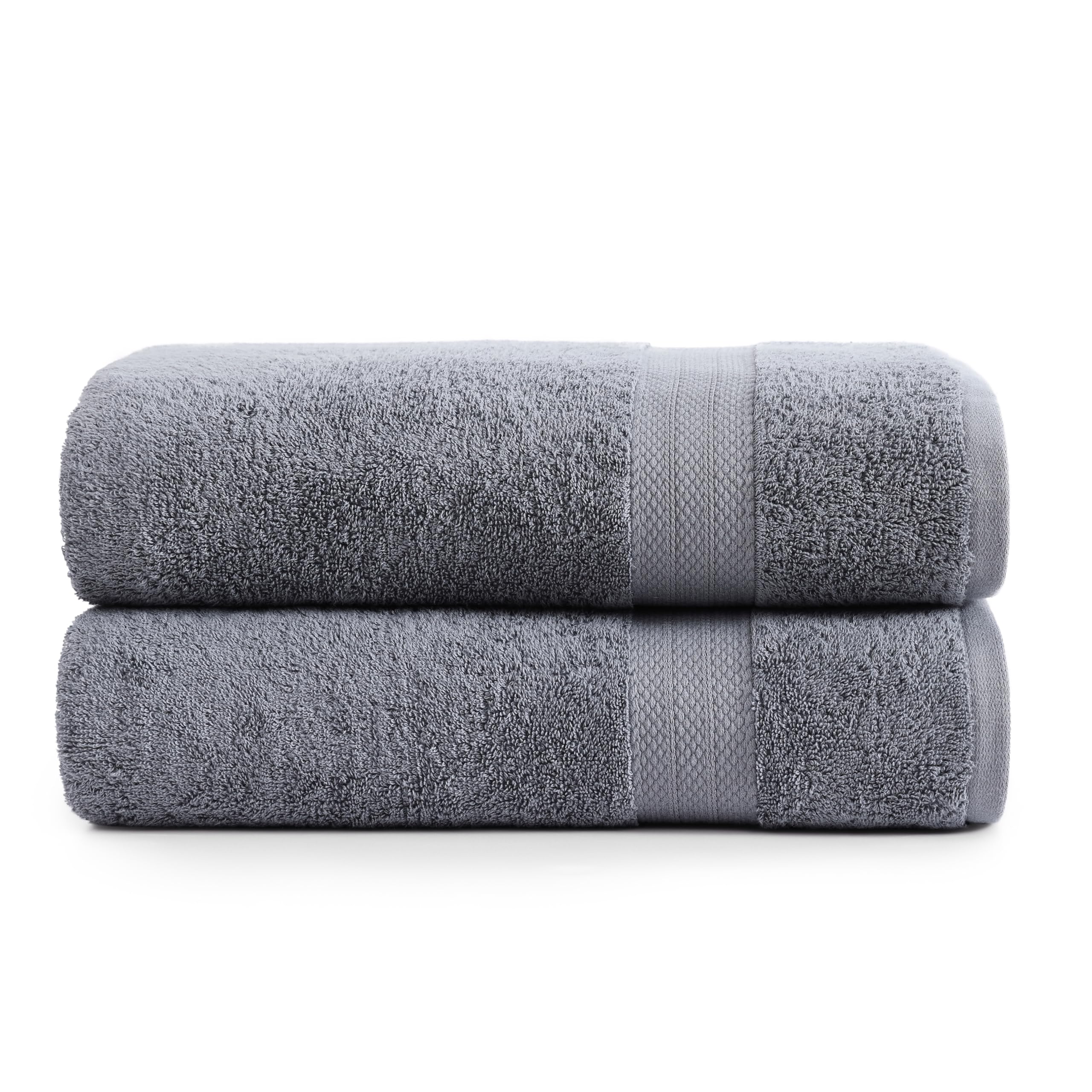 Juego De Toallas De Baño Lane Linen, 100% Algodón, Extra Grandes, 35 X 66 Cm, Paquete De 2 - Venta Internacional.