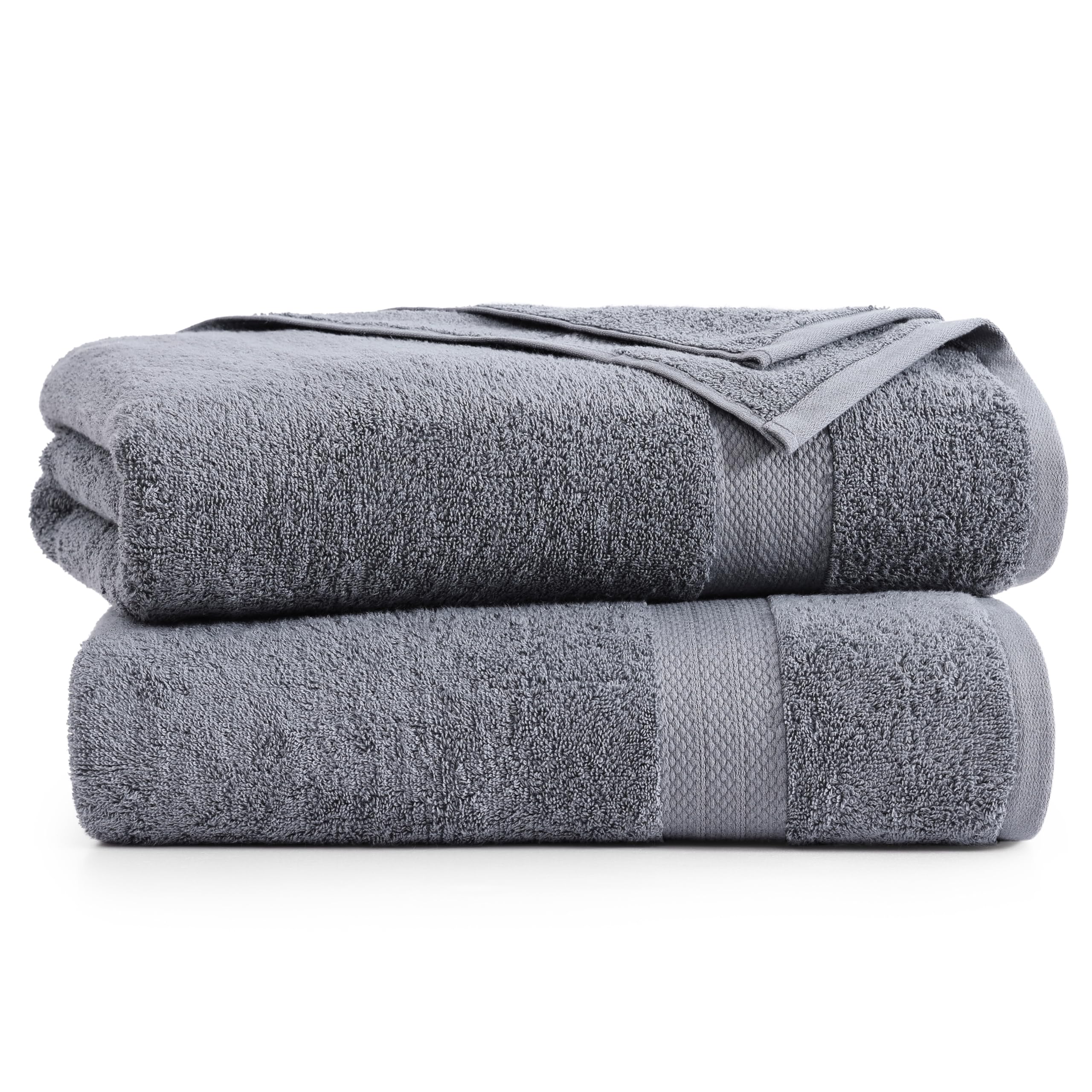 Foto 2 | Juego De Toallas De Baño Lane Linen, 100% Algodón, Extra Grandes, 35 X 66 Cm, Paquete De 2 - Venta Internacional.