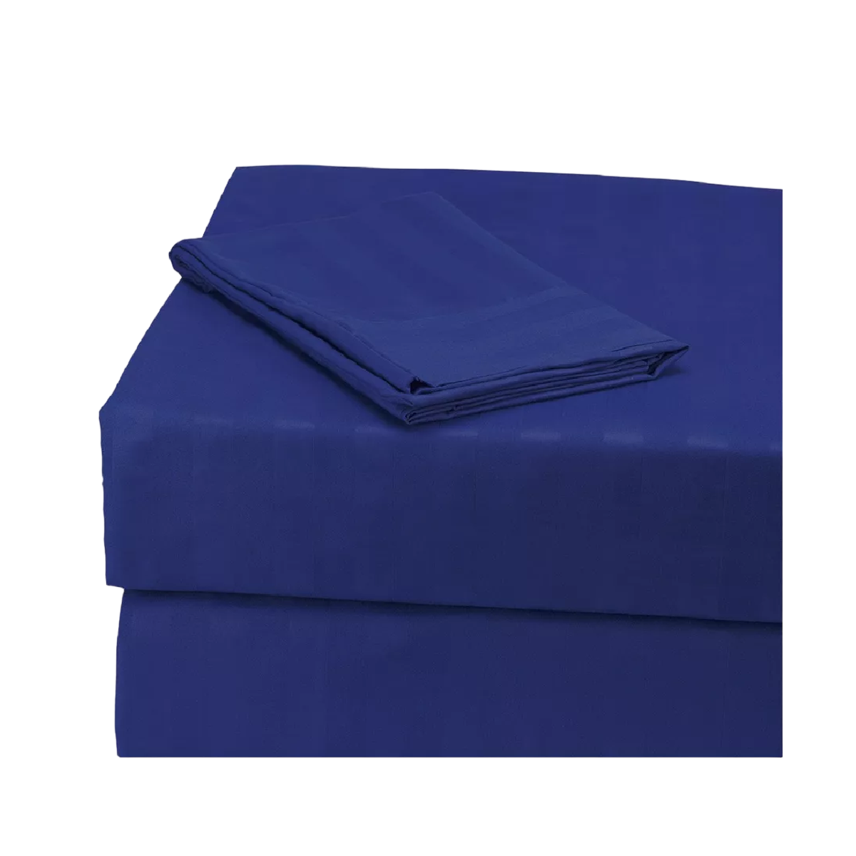 Foto 1 | Juego De Sabanas Matrimonial Egipcian Premium 2,800 Hilos Azul Rey Navy