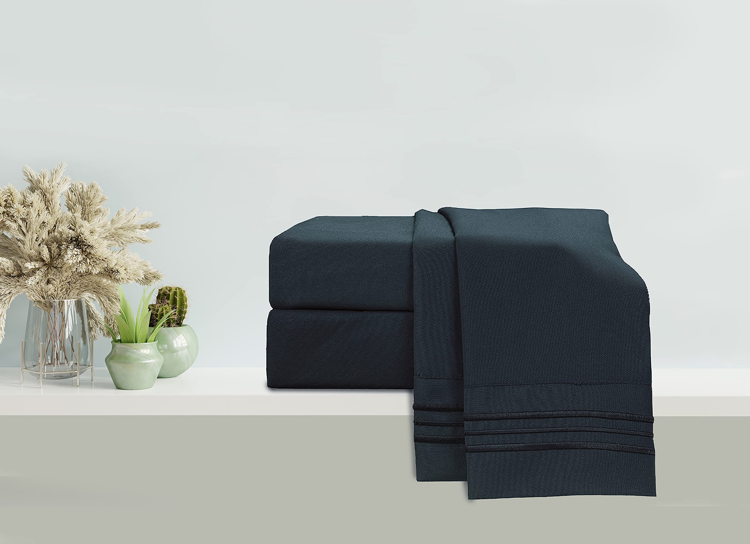 Foto 5 pulgar | Juego De Sábanas De Microfibra Bedding Elegant Comfort De 4  - Venta Internacional.