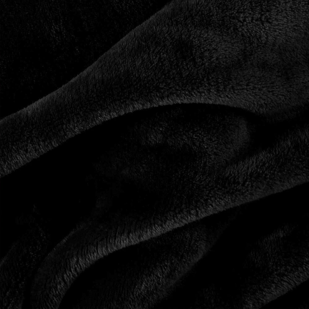 Foto 3 pulgar | Juego De Sabanas Polar Invernales Suaves Y Cálidas Para Las Noches Frías Matrimonial Negro Kyuden Home