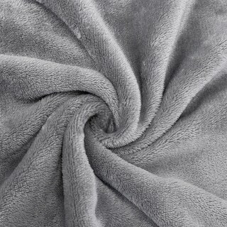 Foto 2 | Juego De Sabanas Polar Invernales Suaves Y Cálidas Para Las Noches Frías Matrimonial Gris Kyuden Home