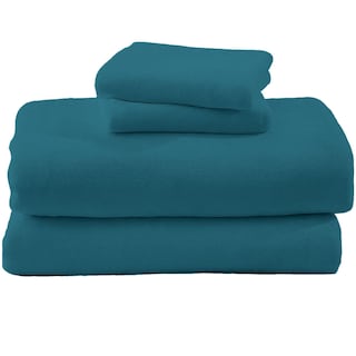 Foto 1 | Juego De Sabanas Polar Invernales Suaves Y Cálidas Para Las Noches Frías Matrimonial Verde Petróleo Kyuden Home