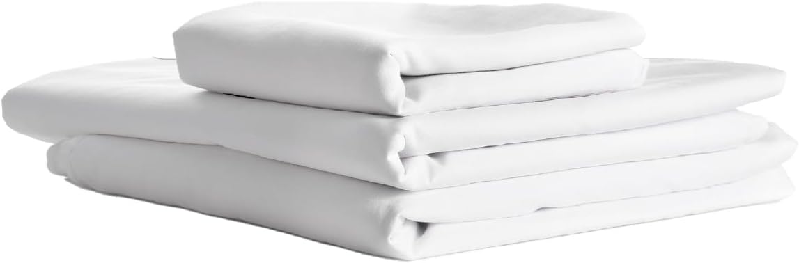 Foto 1 | Juego De Sábanas King Size Hokins 3 Piezas Blanco 300 Hilos 100% Algodón