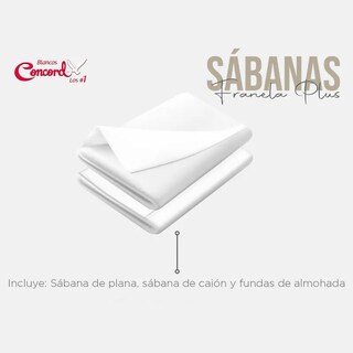 Foto 4 | Juego de Sábana Concord Lavanda Light Poliéster Matrimonial