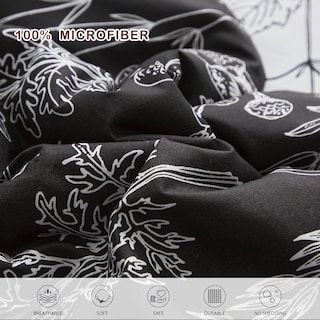 Foto 7 | Juego de Cama Joyreap Botanical Queen Reversible 7 Piezas - Venta Internacional