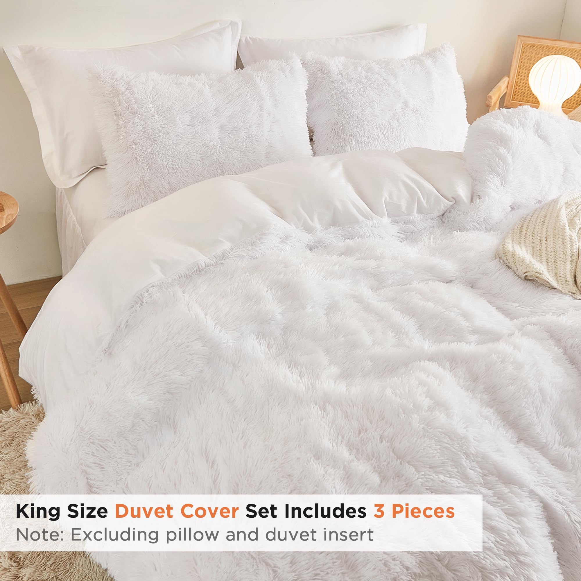 Foto 5 | Edredón Annadaif Blanca King Size-Venta Internacional