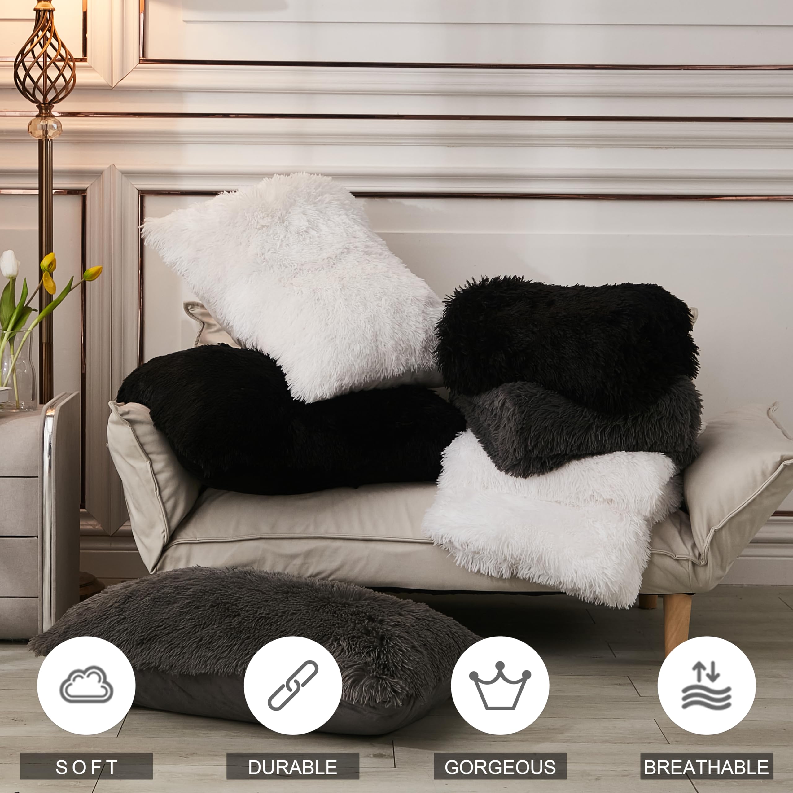 Foto 7 | Edredón Annadaif Blanca King Size-Venta Internacional
