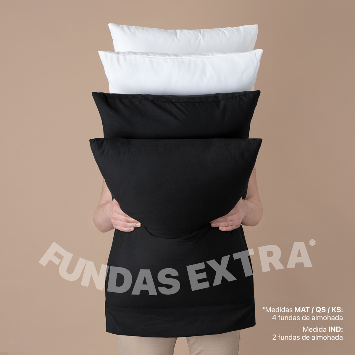 Foto 4 pulgar | Juego De Sábanas De Microfibra Esquimal Negro-blanco King Size + 4 Fundas De Almohada