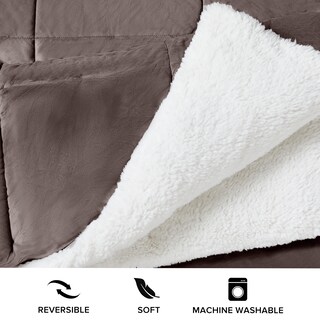 Foto 6 | Juego de Edredón Ugg Queen Size-Venta Internacional