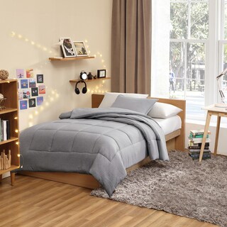 Foto 3 | Juego de Edredón Ugg Leonora Twin-twin Xl 2 Piezas Gris - Venta Internacional