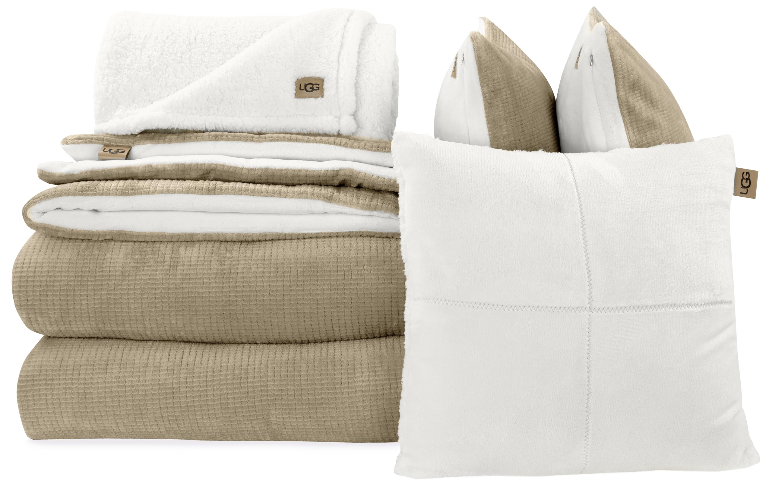 Foto 1 | Juego de Edredón UGG Remina Full-Queen con Almohada y Manta - Venta Internacional