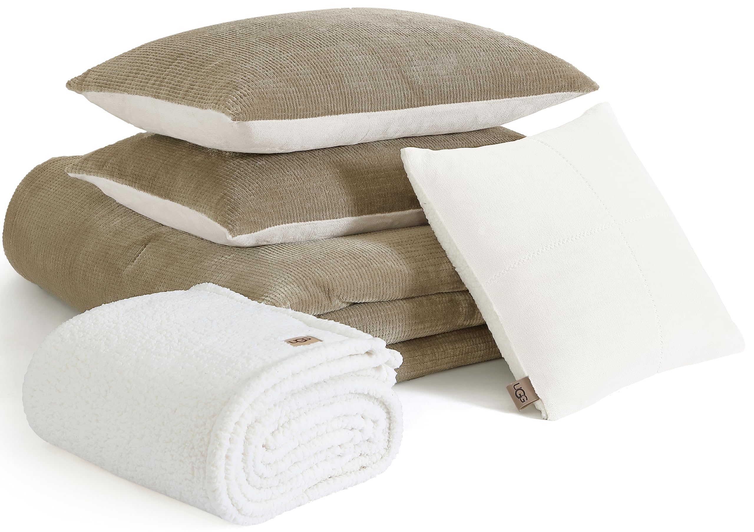 Foto 3 pulgar | Juego de Edredón UGG Remina Full-Queen con Almohada y Manta - Venta Internacional
