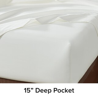 Foto 5 | Juego de Sábanas y Fundas de Almohada UGG Alahna Blanco Matrimonial 4 Piezas - Venta Internacional