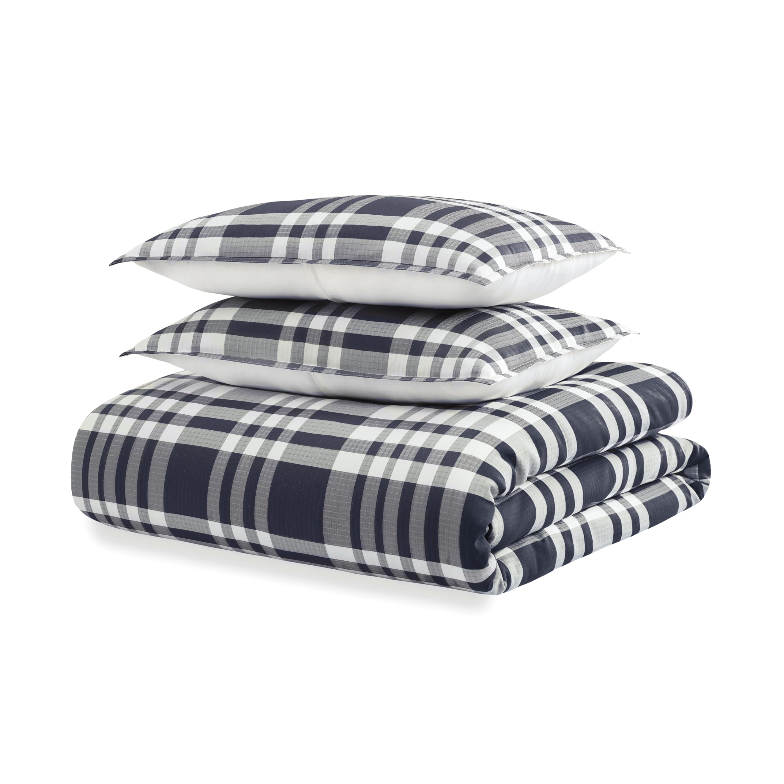 Foto 1 | Juego de Edredón Ugg Leonora Twin-twin Xl 2 Piezas Ocean Plaid - Venta Internacional