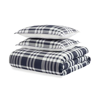Foto 1 | Juego de Edredón Ugg Leonora Twin-twin Xl 2 Piezas Ocean Plaid - Venta Internacional