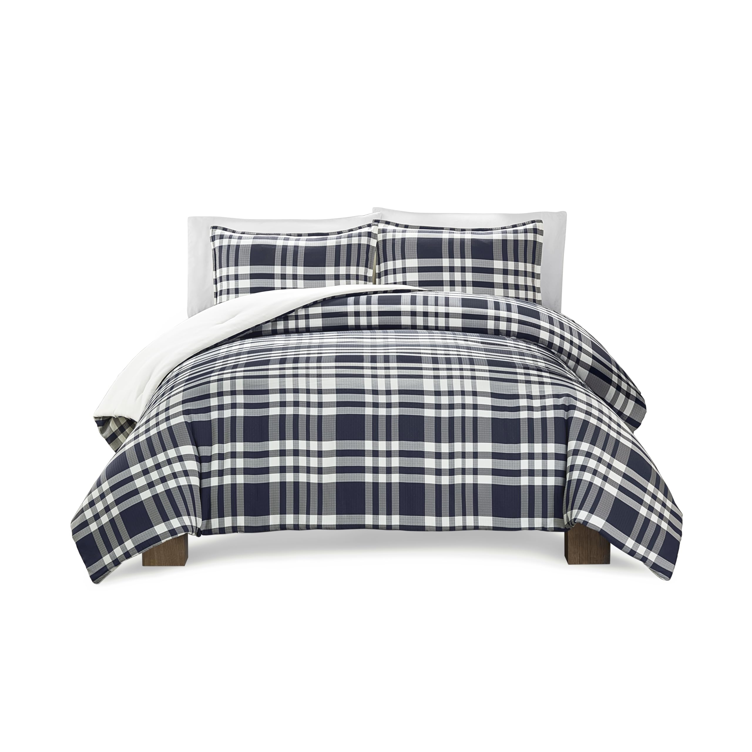 Foto 3 pulgar | Juego de Edredón Ugg Leonora Twin-twin Xl 2 Piezas Ocean Plaid - Venta Internacional